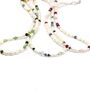 Simple Pearl And Gemstone Beaded Necklace, thumbnail 1 of 12