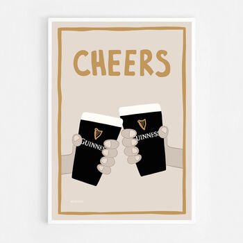 Cheers Guinness Print, 8 of 8