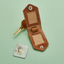 Luxury Leather Photo Keyring With Steel Inserts, thumbnail 2 of 6