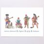 Personalised Pirate Family Print, thumbnail 10 of 11