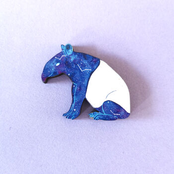 Tapir Wooden Necklace, 3 of 5