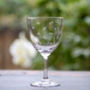 Set Of Six Stars Design Wine Glasses, thumbnail 1 of 3