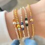Birthstone Stacking Bracelet In Silver Or Gold Filled, thumbnail 1 of 8