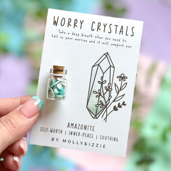 Worry Crystals Amazonite, 2 of 2