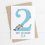 Personalised Children's Birthday Card Under The Sea, thumbnail 7 of 8