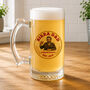 Personalised Photo Label Beer Glass Gift, thumbnail 1 of 2