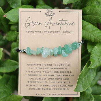 Green Aventurine Crystal Gift Box | Positivity, 6 of 10