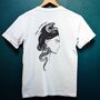 Organic Oversized T Shirt 'Medusa', thumbnail 1 of 3