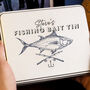 Personalised Dads Fish Bait Tin Gift For Him, thumbnail 2 of 2