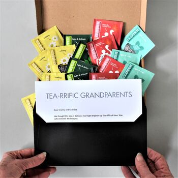Novelty 90th Birthday Letterbox Friendly Tea Gift, 5 of 10