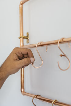 Copper S Hooks – Set Of Four, 7 of 7
