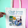 Personalised Trails And Ales Bag, thumbnail 2 of 4