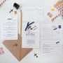 'Fly With Us' DIY Wedding Invitation Pack, thumbnail 1 of 12