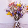 Colourful Wildflower Dried Flower Bouquet, thumbnail 3 of 6