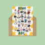 Bowie Abc Card, thumbnail 1 of 2