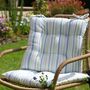 Tenby Stripe Garden Seat Pad Collection, thumbnail 5 of 5