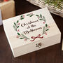 Personalised Family Wooden Christmas Eve Box, thumbnail 3 of 10