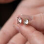 Rock Crystal Marquise Stud Earrings, thumbnail 1 of 6