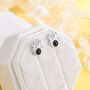 Gemstone Spider Stud Earrings In Sterling Silver, thumbnail 6 of 12