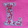 Liberty Initial Hot Water Bottle Cover, thumbnail 6 of 7