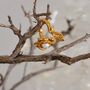 Monaco Fl’or Gold Rose Ivory Shell Charm Ring, thumbnail 2 of 2