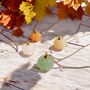 Gemstone Pumpkin Necklace, thumbnail 5 of 10