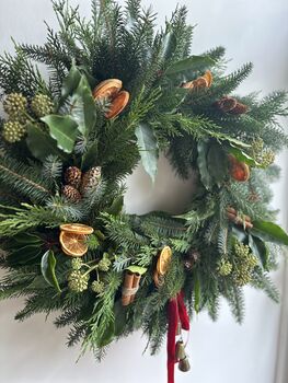Traditional Christmas Wreath Diy Box, 3 of 3