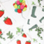 Strawberry Greetings Card, thumbnail 5 of 5