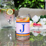 Personalised Varsity Stripe Printed Can Glass, thumbnail 1 of 6