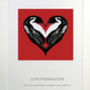 Personalised Love Hibernation Penguin Print, thumbnail 2 of 3