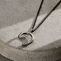 Personalised Men's Open Flow Pendant Necklace, thumbnail 1 of 6