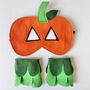 Felt Halloween Pumpkin Costume For Children And Adults, thumbnail 5 of 10