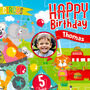 Personalised Circus Friends Birthday Jigsaw Puzzle, thumbnail 2 of 10