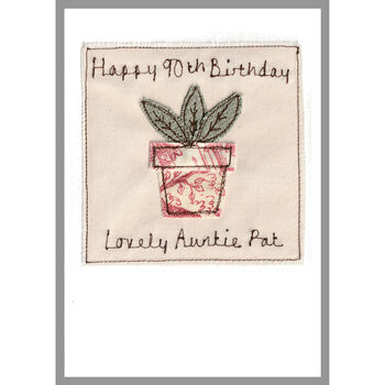 Personalised Houseplant Birthday Or New Home Card, 6 of 12