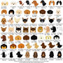 Personalised Cartoon Dog Breed Keyring, thumbnail 5 of 12