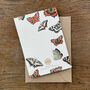 Illustrated Butterfly Greeting Card Blank Inside, thumbnail 2 of 6