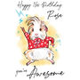 Thanks For Being Awesome Guinea Pig Card, thumbnail 4 of 4