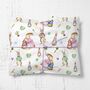 Christening Rabbit Wrapping Paper Roll Or Folded, thumbnail 1 of 3