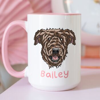 Personalised Airedale Terrier Mug, 3 of 9