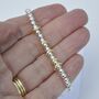 Dainty Silver Plated Milestone Birthday Decade Bracelet, thumbnail 2 of 10