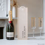 Personalised Wedding Title Bottle Gift Box, thumbnail 3 of 6