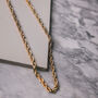 Maia Twist Chain Necklace | 18 K Gold Plated, thumbnail 1 of 6