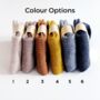 Personalised Autumn Winter Sock Gift Choice Of Six Colours, thumbnail 3 of 10