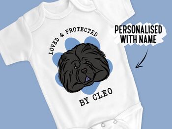 Chow Chow Baby Onesie, 2 of 6