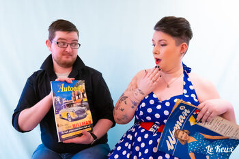 Couples Vintage Photoshoot Masculine/Feminine Margate, Kent, 2 of 2