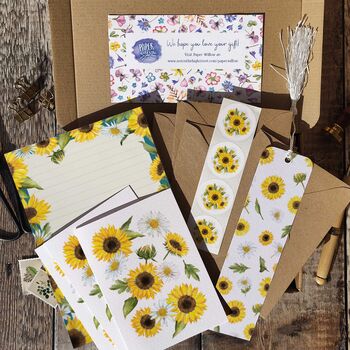 Sunflower Stationery Gift Set, 6 of 6