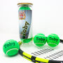 Personalised Sustainable Tennis Balls, thumbnail 1 of 12