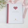 Personalised Heart Wedding Planner Handbook, thumbnail 9 of 11