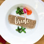 Personalised Wooden Name Place Settings, thumbnail 1 of 4