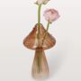 Delicate Mushroom Glass Bud Vases, thumbnail 5 of 6